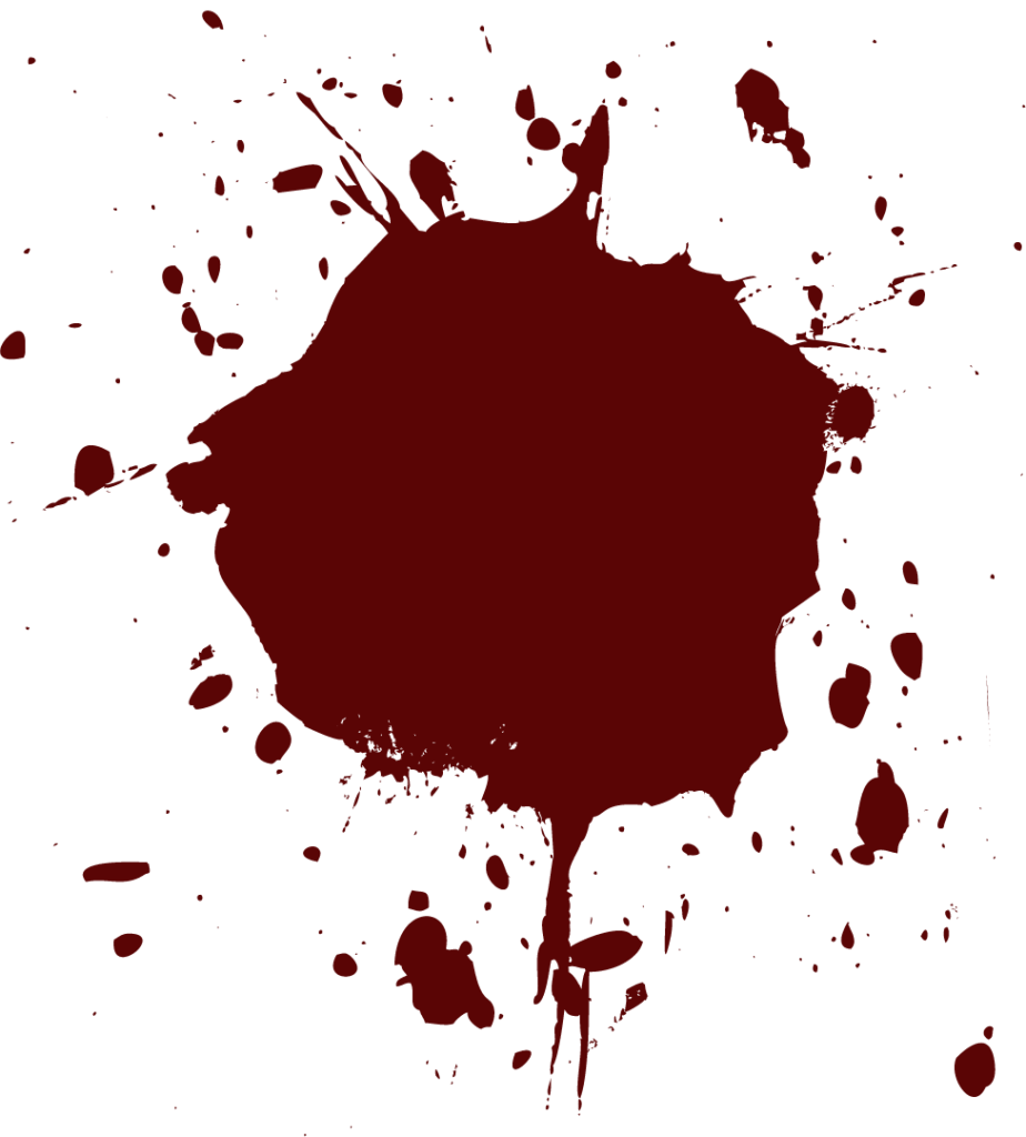 large splatter red